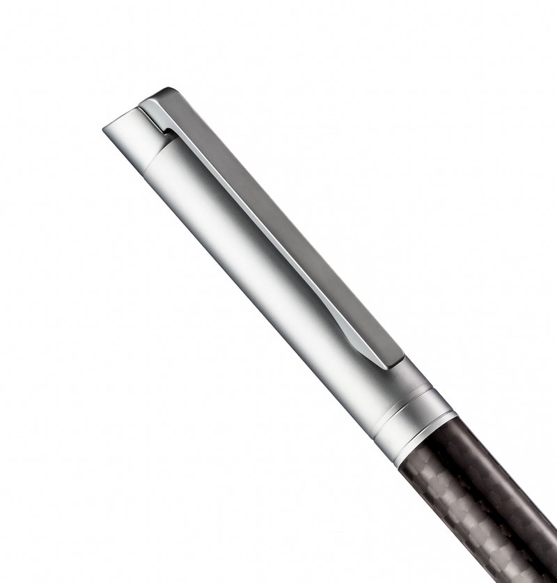 Carbon Fiber Rollerball Pen Set with Schneider Ink Refill - Matte Finish - ZenZoi