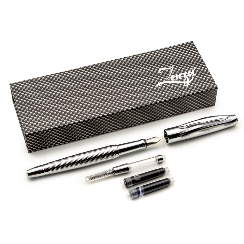 fountain pen set with ink