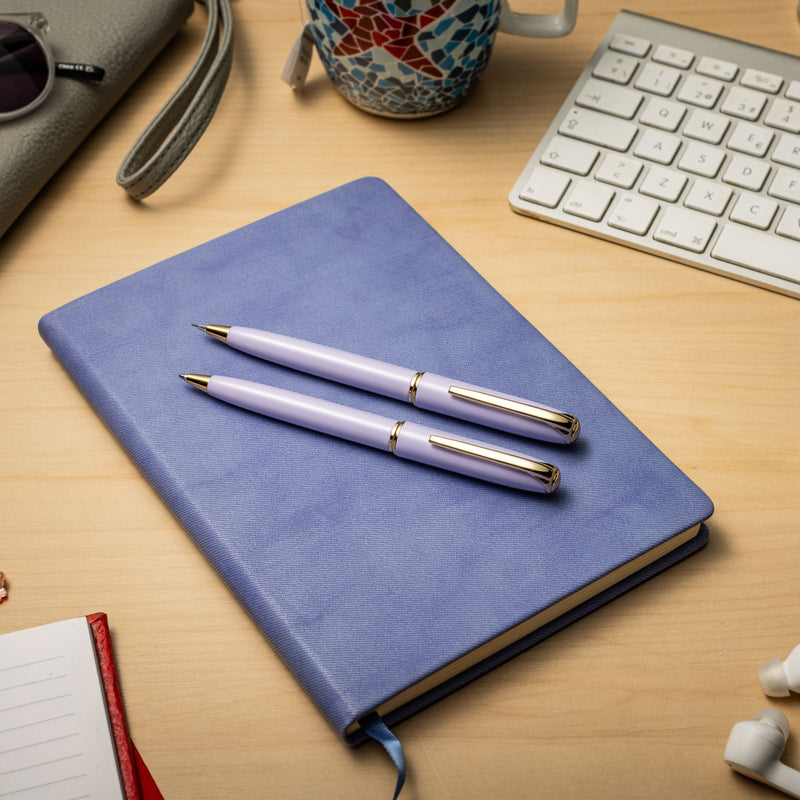 Lavender Pen & Mechanical Pencil Set - ZenZoi