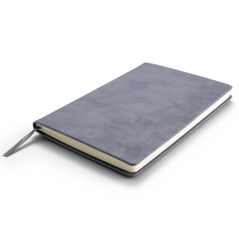 Hardcover Grey Journal Notebook A5 Size with Gift Box - ZenZoi