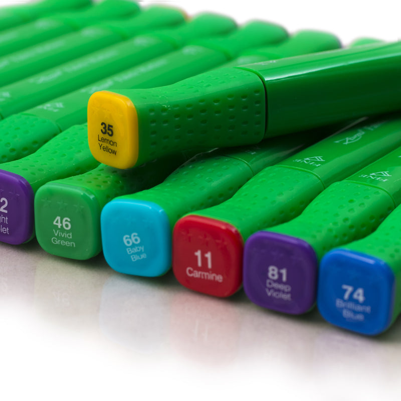 Classic Dual-Color Chisel Tip Markers