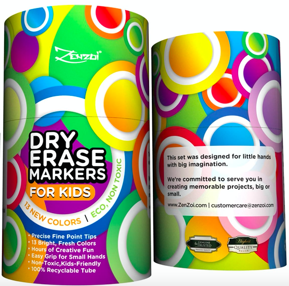 Dry erase markers for kids