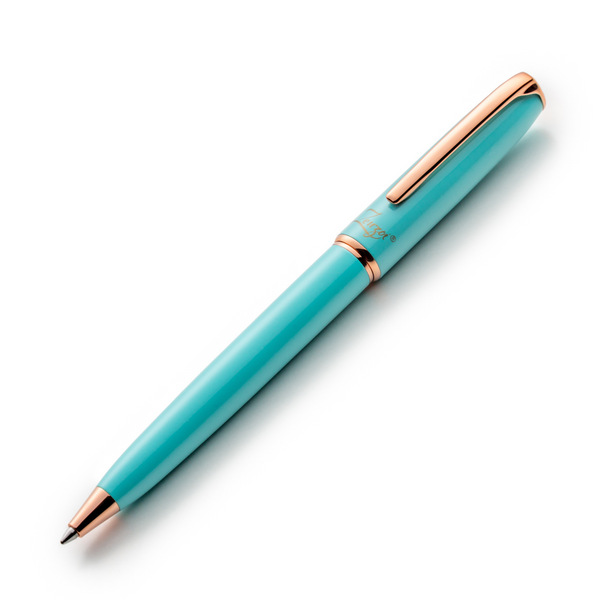 Turquoise Ballpoint Pen Set with Ink Schmidt Refill - ZenZoi