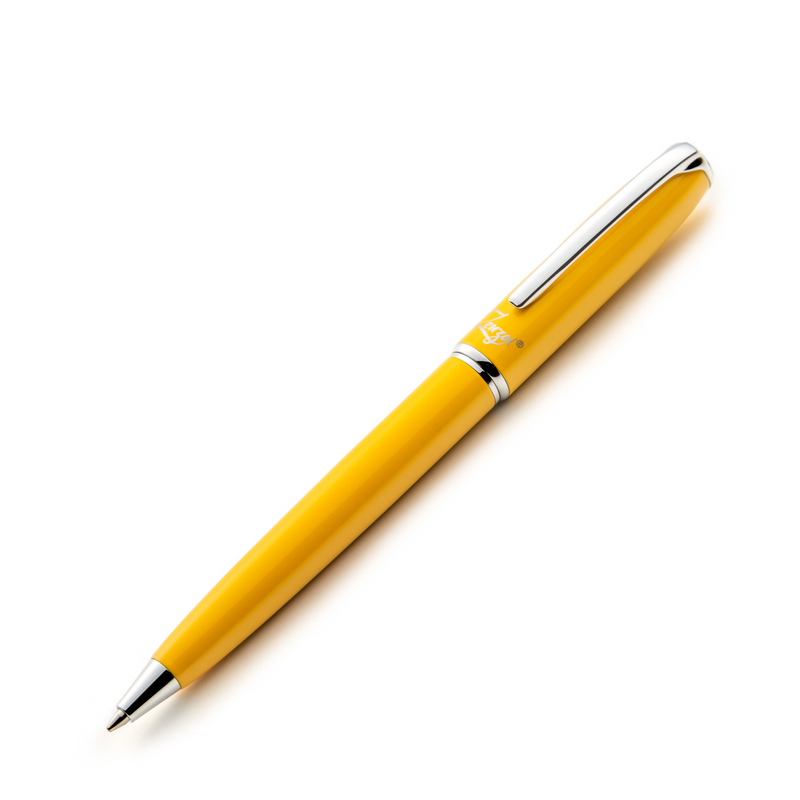 Yellow Ballpoint Pen Set with Ink Schmidt Refill - ZenZoi