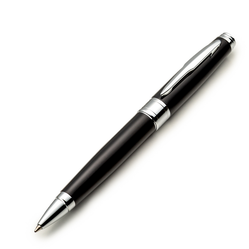 Black Ballpoint Pen Set with Ink Refills - ZenZoi