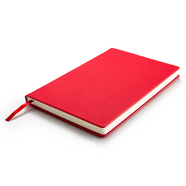 Hardcover Red Journal Notebook A5 Size with Gift Box - ZenZoi
