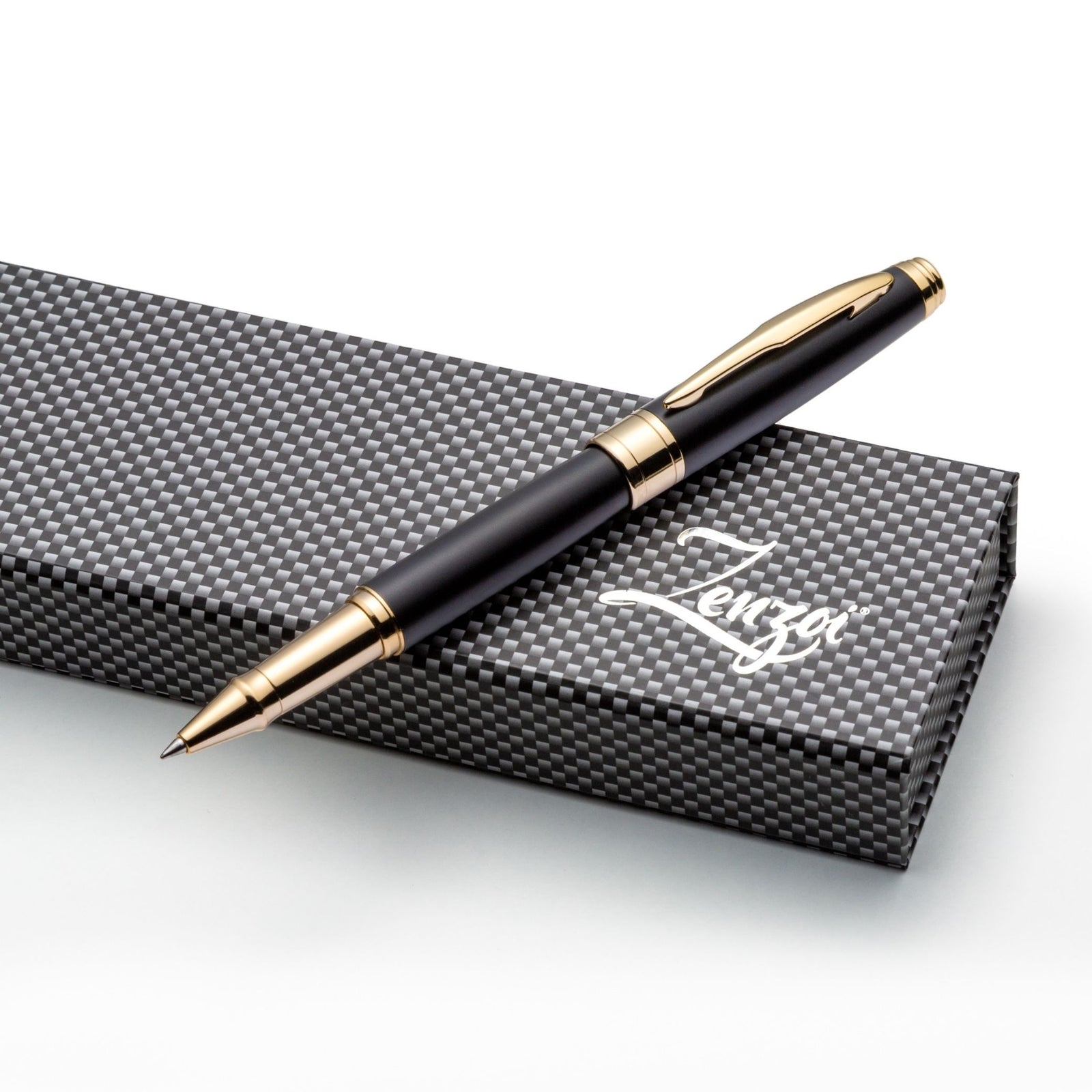 新しい到着 Pen Rollerball Gold & Black with ZenZoi | Refill Ink Schneider ロッド