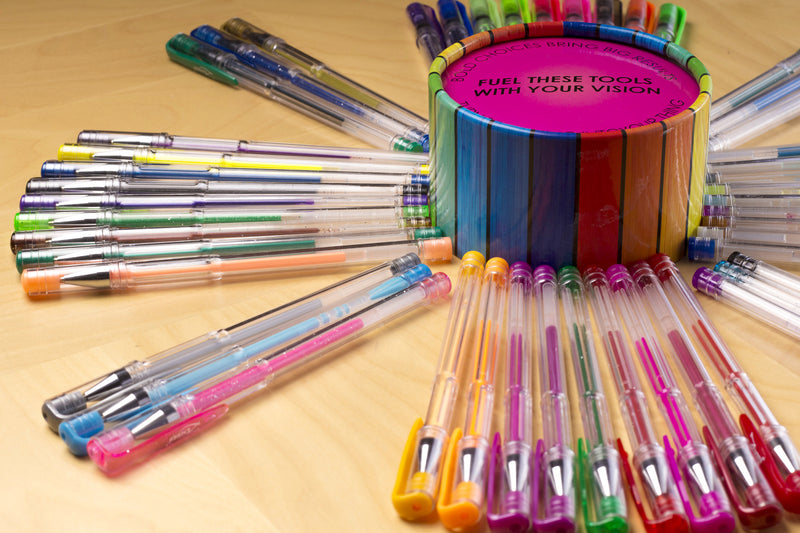 48 Colors gel pens set