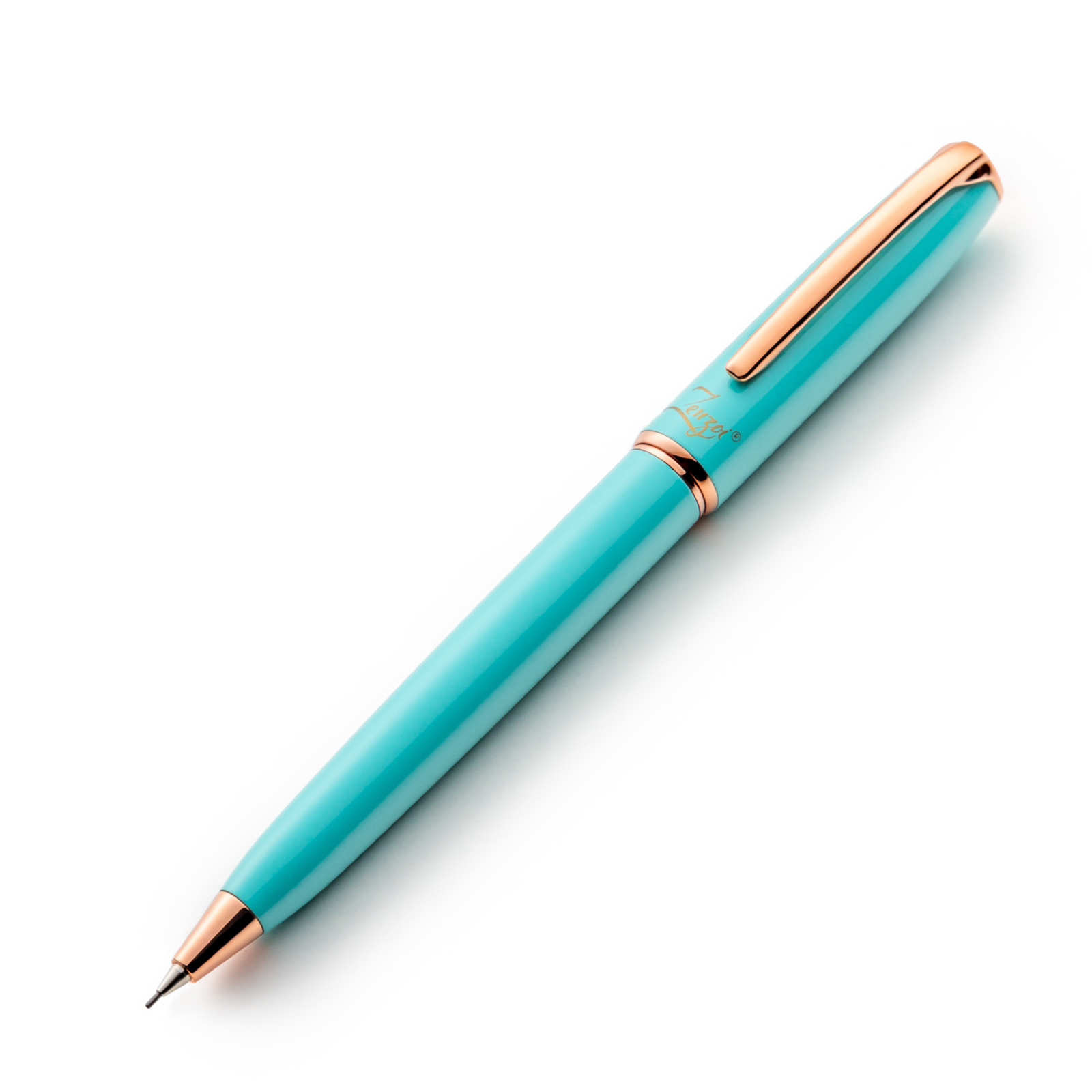 Turquoise Mechanical Pencil Set with 0.7 mm Schmidt Lead System