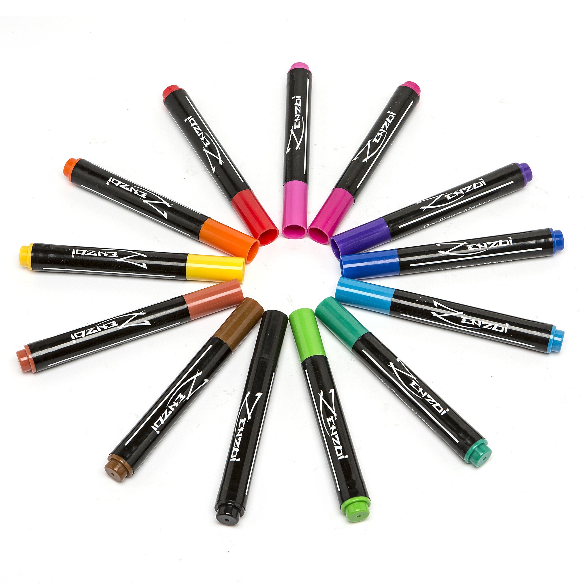 Dry Erase Markers Whiteboard Erasable Marker Pens Set with 13 Colors