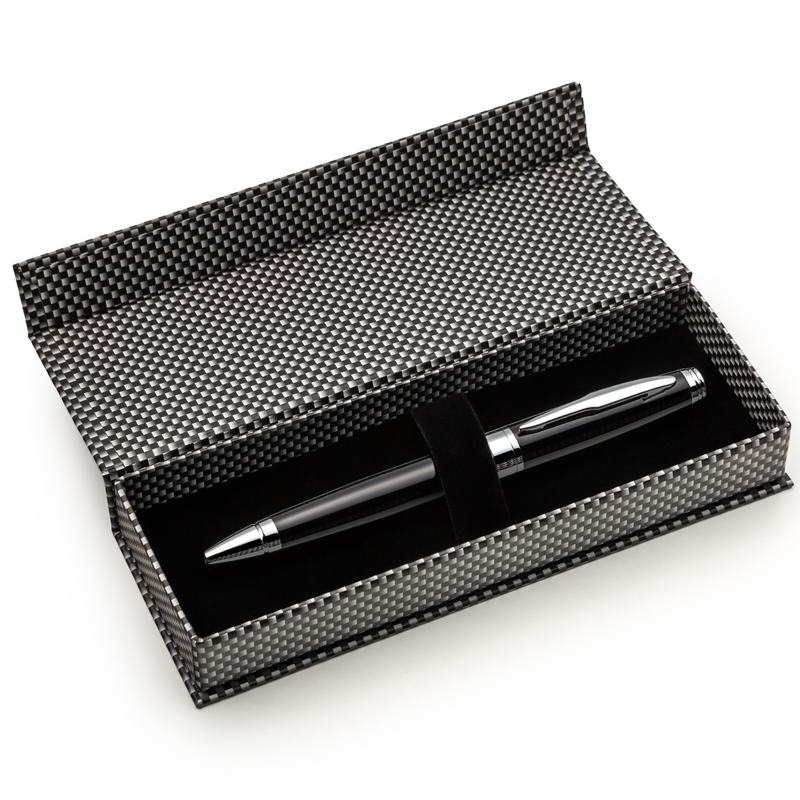 Black Ballpoint Pen Set with Ink Refills - ZenZoi