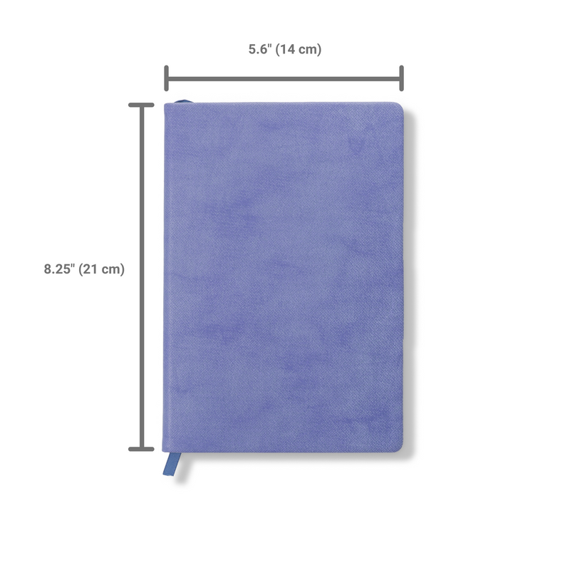 Hardcover Blue Journal Notebook A5 Size with Gift Box - ZenZoi