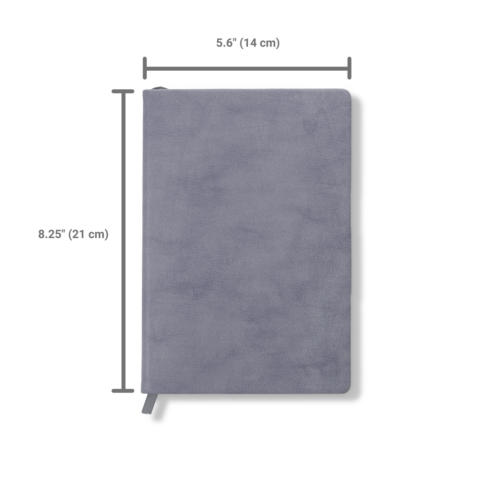 Hardcover Grey Journal Notebook A5 Size with Gift Box | ZenZoi