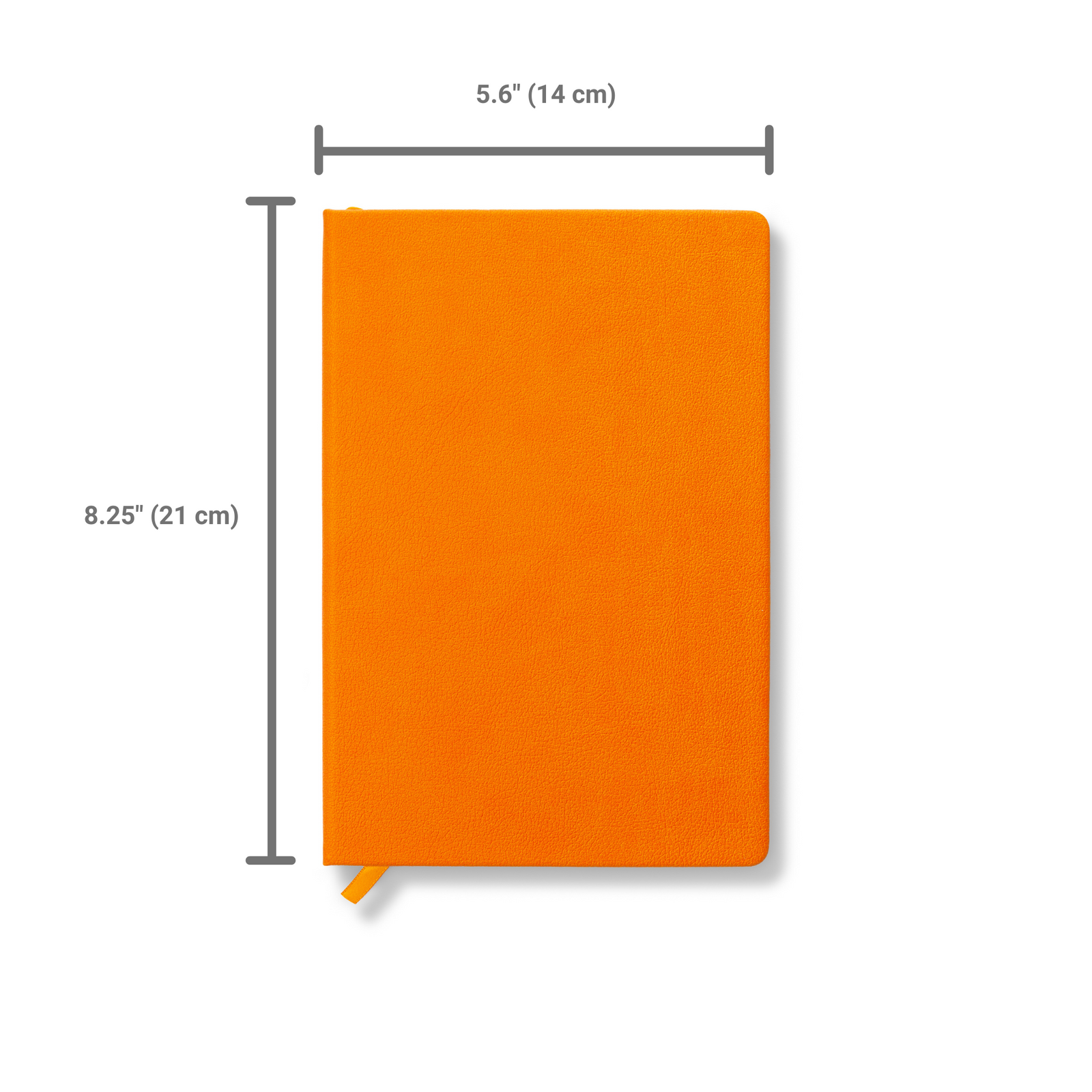 Hardcover Orange Journal Notebook A5 Size with Gift Box | ZenZoi