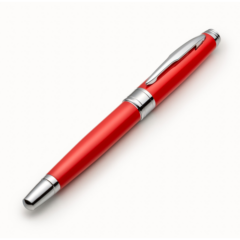 zenzoi red fountain pen 